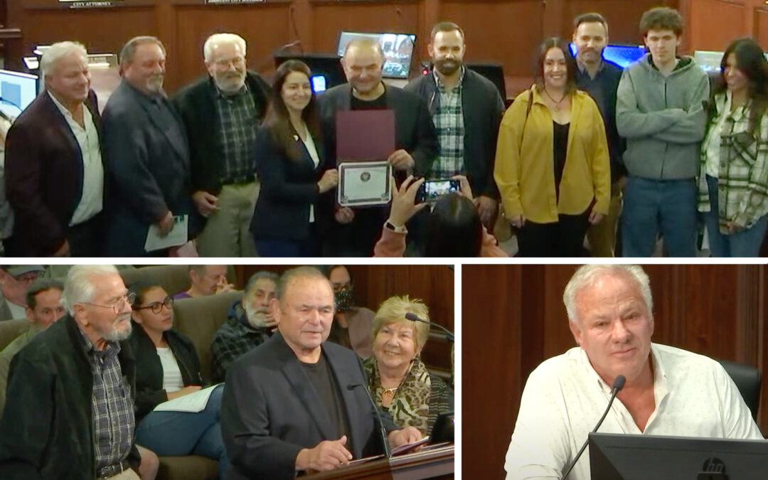 Ventura City Council Honors Harrison
