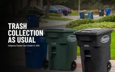 Trash Collection Schedule Unchanged for Indigenous Peoples’ Day